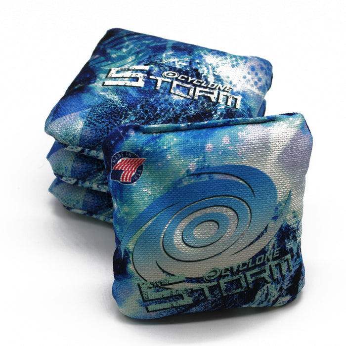 Cyclone STORM Blizzard Pro series cornhole bags (set of 4)