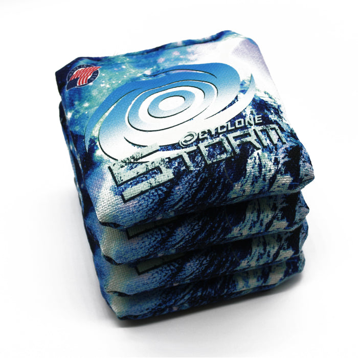 Cyclone STORM Blizzard Pro series cornhole bags (set of 4)