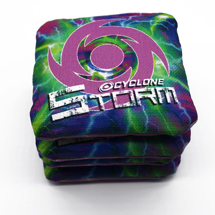 Cyclone STORM Radio Active Pro series cornhole bags (set of 4)