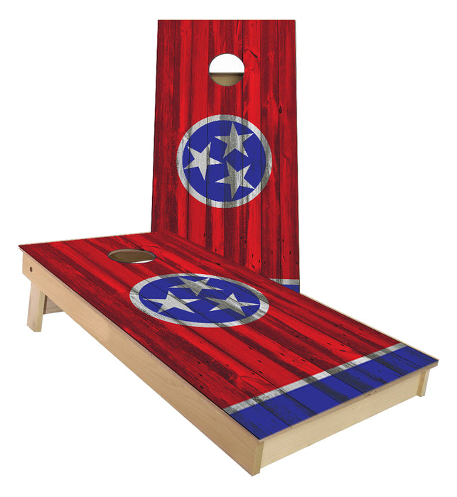 Tennessee State Flag Cornhole Boards