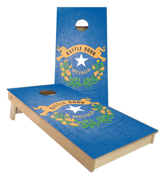 Nevada State Flag Cornhole Boards