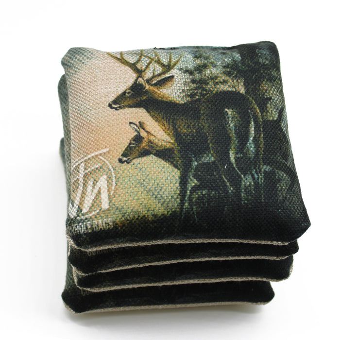 FN Cornhole Bags White Tail Buck