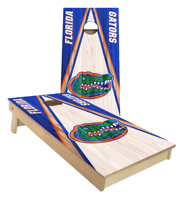 Florida Gators Triangle Cornhole boards