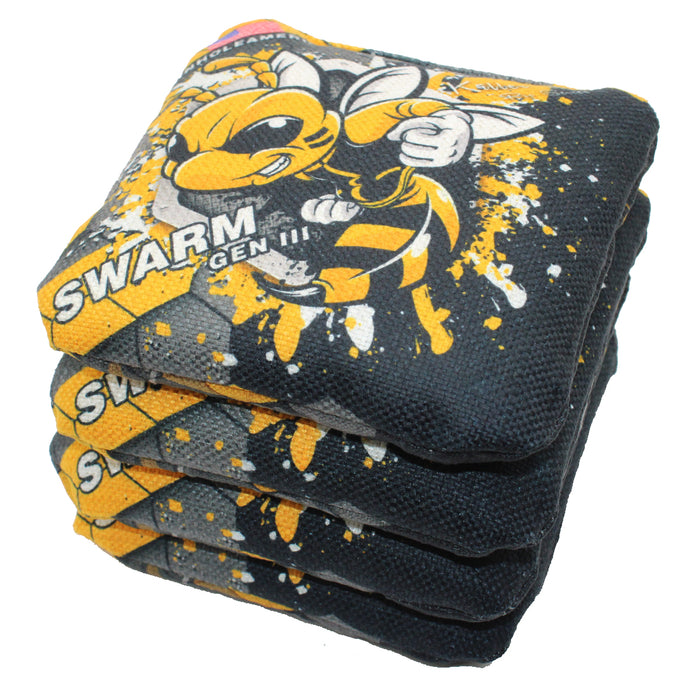 Killer Bees Swarm Gen III ORANGE Series Pro Style cornhole Bags