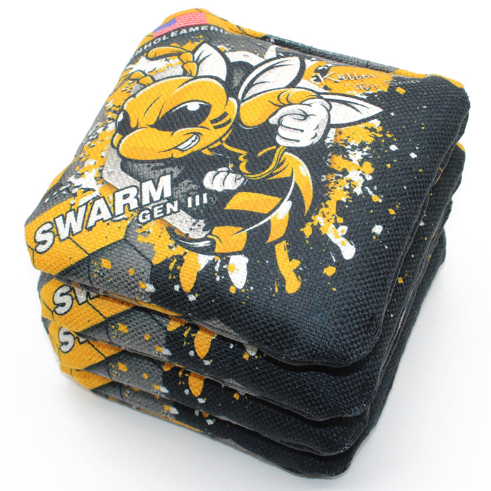 Killer Bees Swarm Gen III ORANGE Series Pro Style cornhole Bags