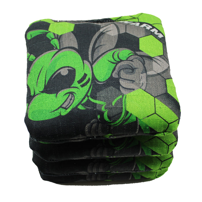 Killer Bees Swarm Gen III LIME GREEN Series Pro Style cornhole Bags