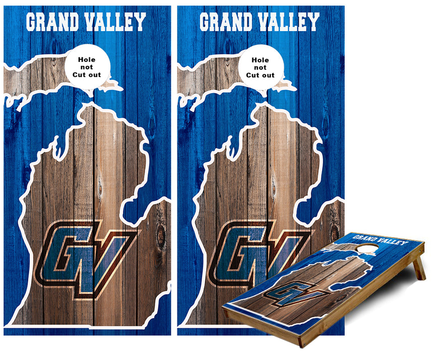 Grand Valley University Cornhole Wraps