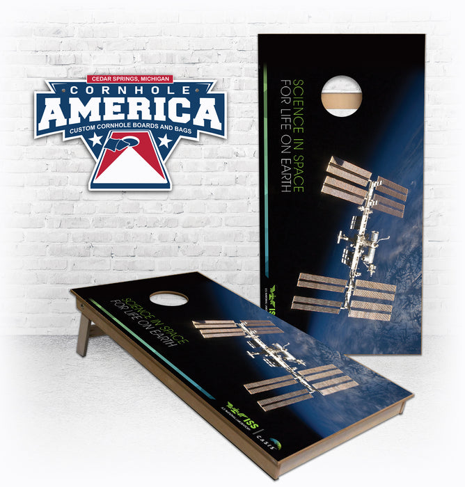 ISS Space Station Cornhole Boards
