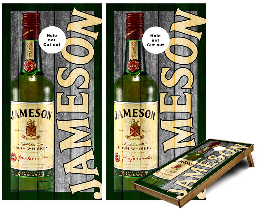 Jameson Whiskey Cornhole Wraps