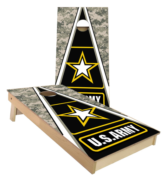 United States Army Triangle cornhole boards