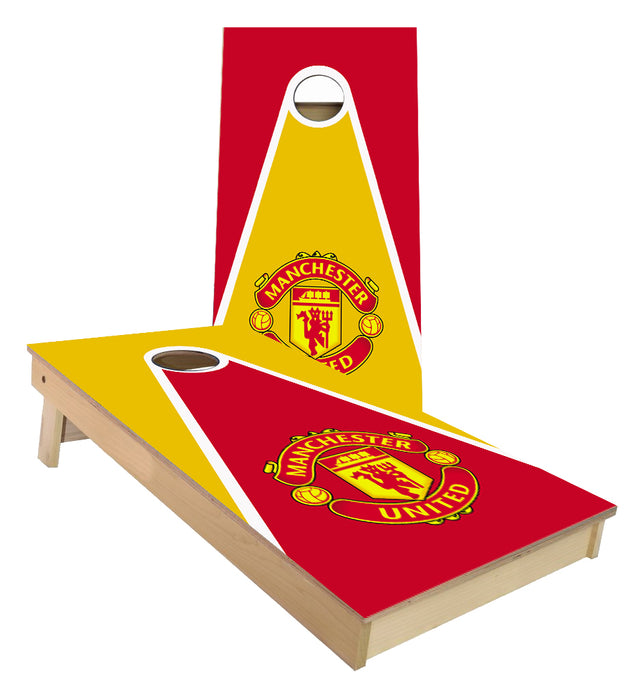 Manchester United soccer custom Cornhole Boards