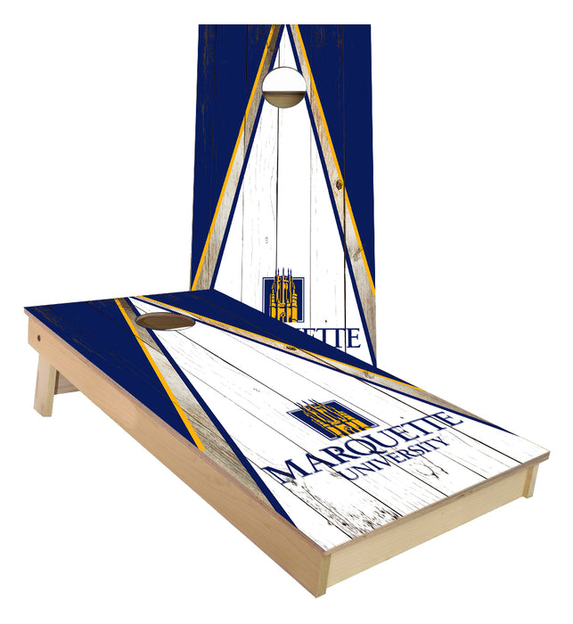 Marquette University Triangle Cornhole Boards