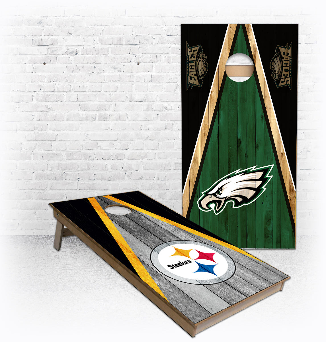 .com : PROLINE NFL Pittsburgh Steelers 2'x4' Cornhole Board Set -  Vintage Design : Sports & Outdoors