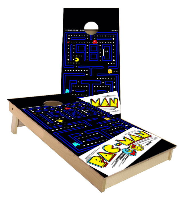 Pac Man cornhole boards
