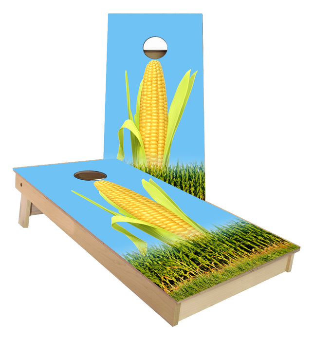 Corn field custom cornhole boards