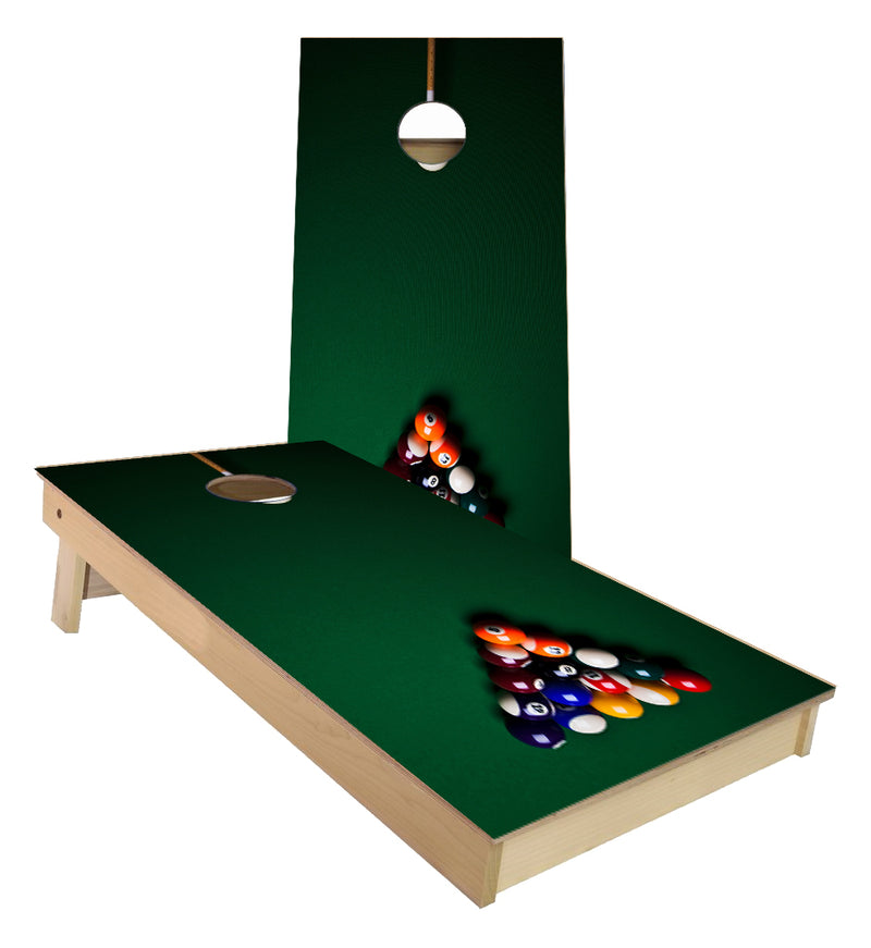 Pool Table Cornhole Boards