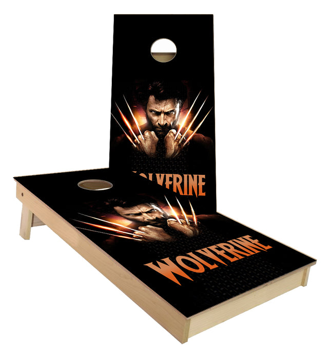 X Men Wolverine Cornhole Boards