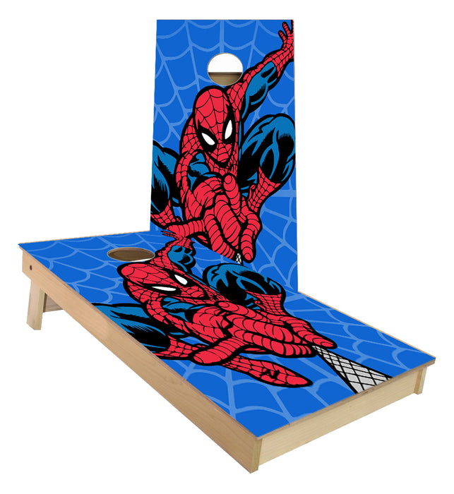 Spider Man Shooting Web Cornhole Boards