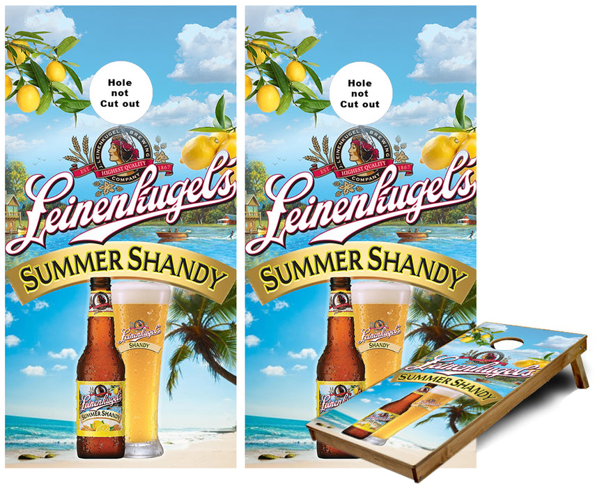 Leinenkugel Summer Shandy  Cornhole Wraps
