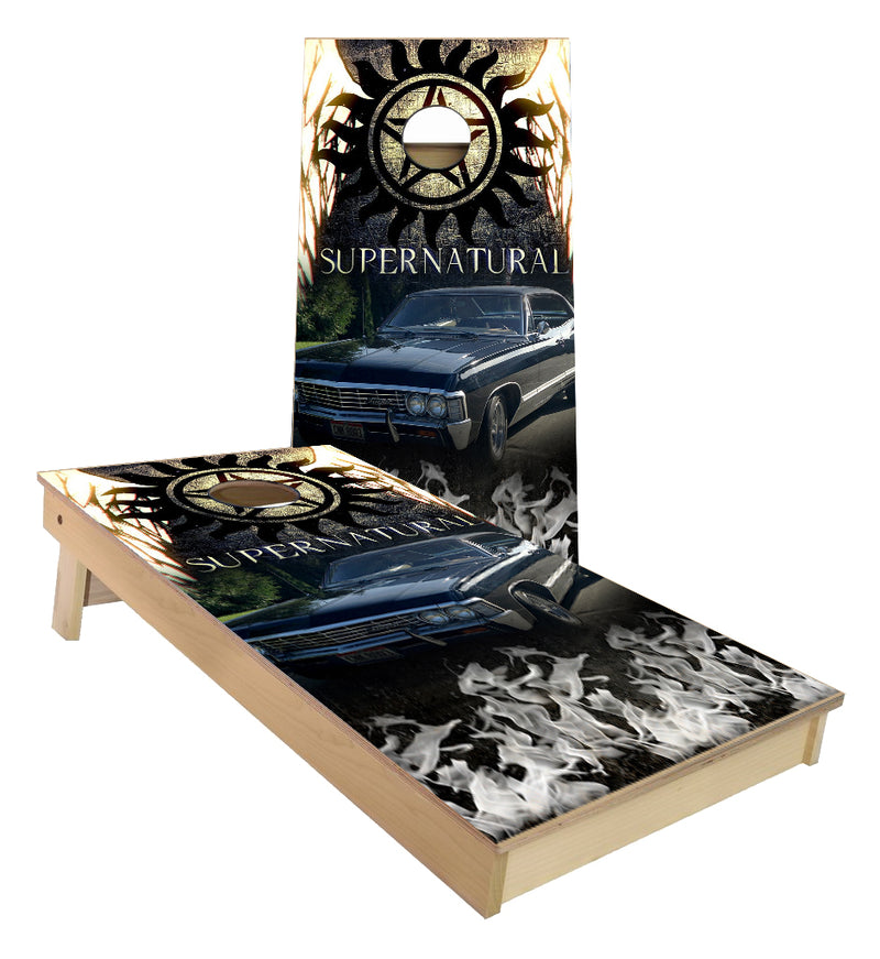 Supernatural custom Cornhole Boards