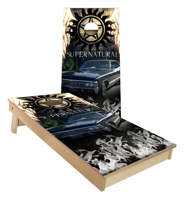 Supernatural custom Cornhole Boards