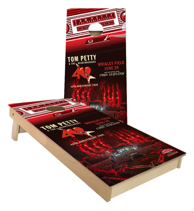 Tomm Petty Tour 2017 Wrigley Field Cornhole Boards