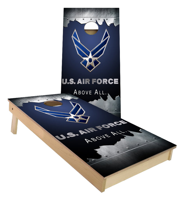 US Airforce Above All Cornhole Boards