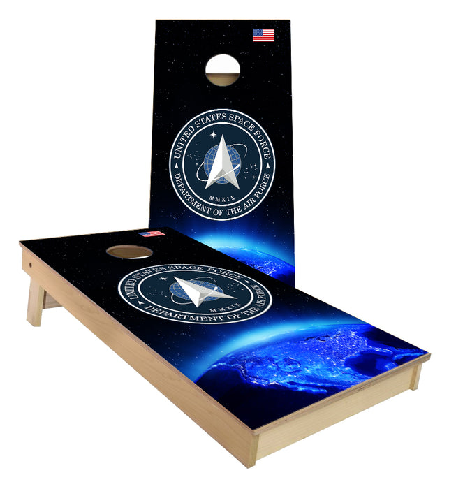 United States Space Force Cornhole Boards