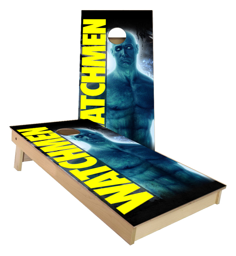 The Watchmen Dr Manhattan Cornhole Boards