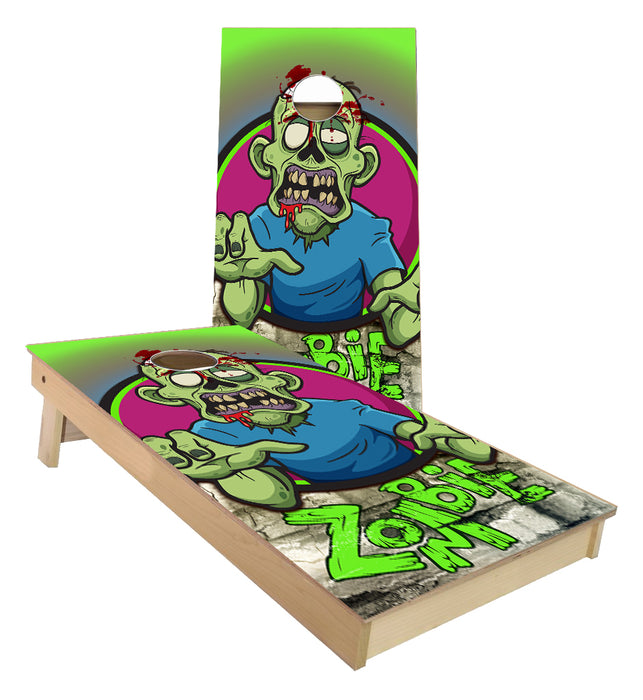 Zombie Monster Cornhole Boards