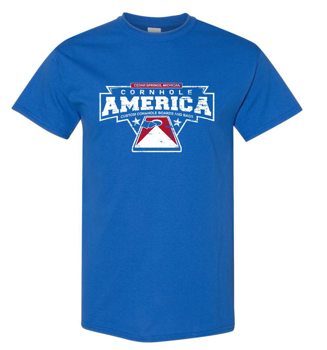Cornhole America T-Shirt with Logo