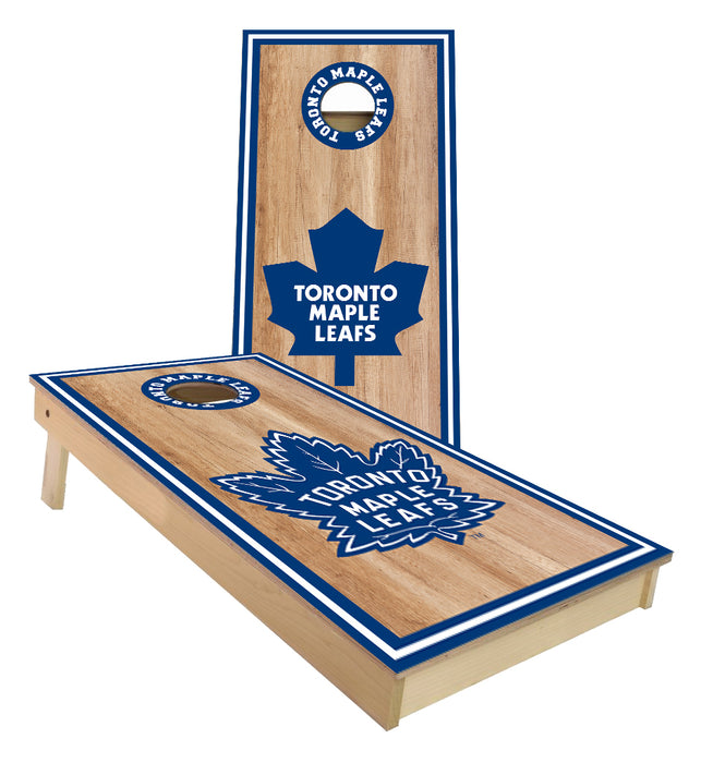 Toronto Maple Leafs Hockey Cornhole Boards